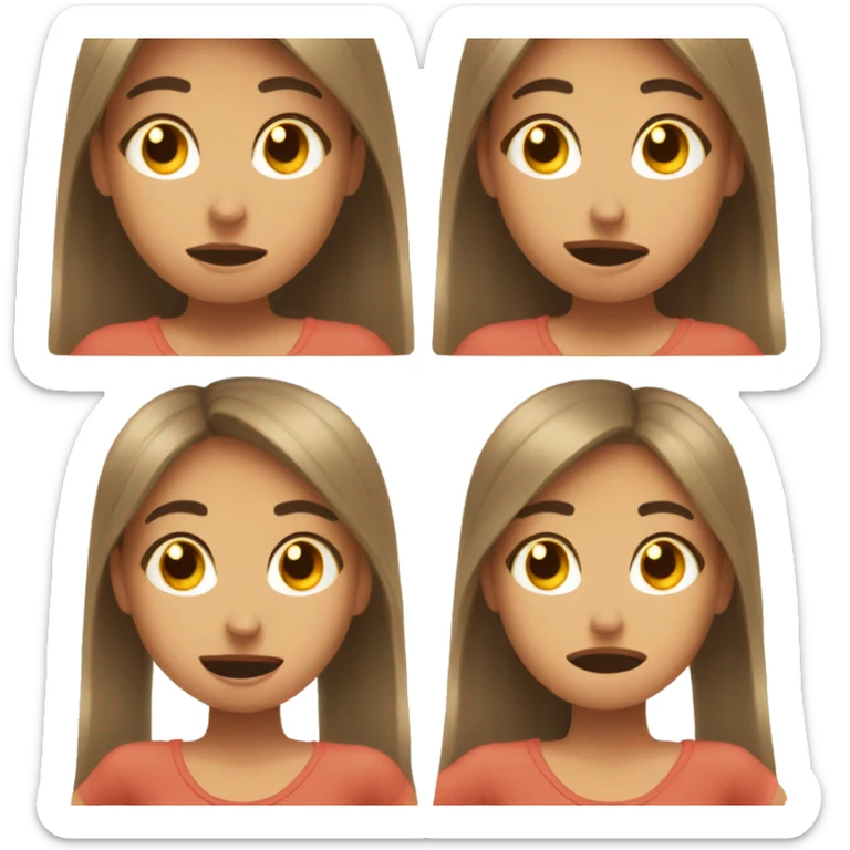 make me youtube emojis with facial expressions, girl showing feet in the pose and expressing her face like smile, sad, cry, tears emoji but must be SFW EMOJIS! sticker