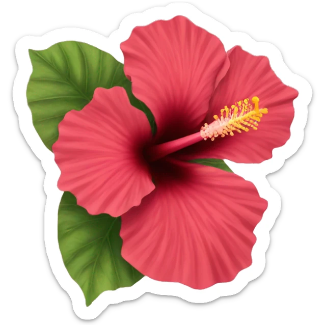 hibiscus sticker