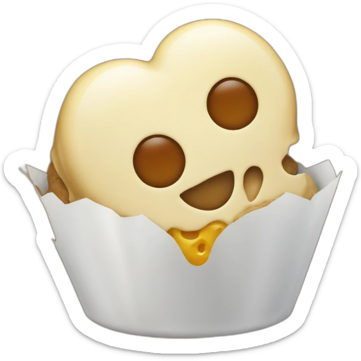 alert of food item out of stock sticker