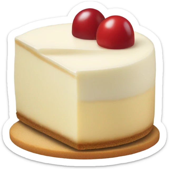 Cheesecake sticker