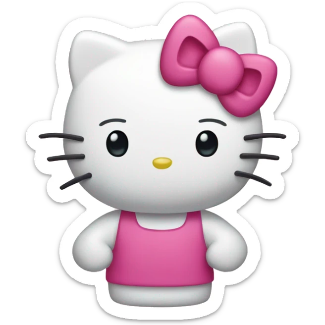Hello kitty  sticker