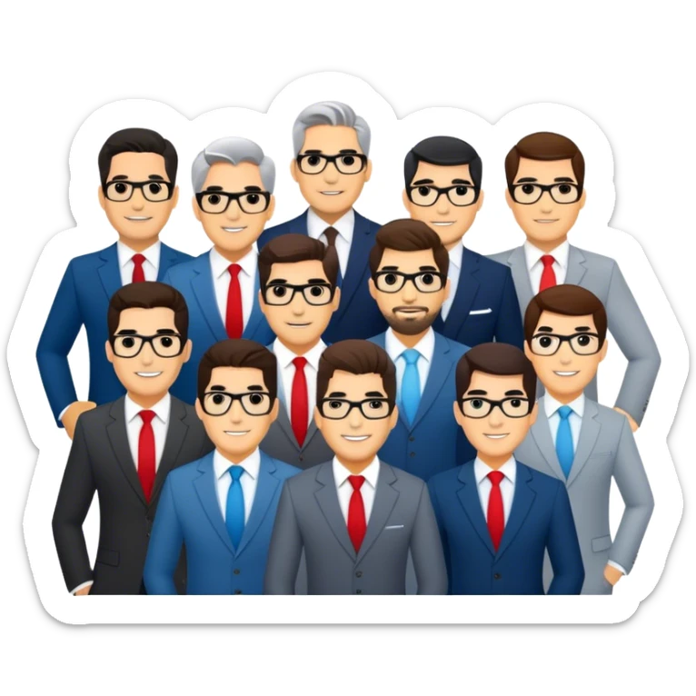 Kings of the Internet: Grant Cardone, Tai Lopez, Josh King Madrid, Alex Hormozi, Iman Gadzhi, Daniel G, Branden Condy, Patrick Bet-David, Dan Henry, Luke Belmar, Shelby Sapp, Leila Hormozi, Tefi Valenzuela, business, influencers sticker