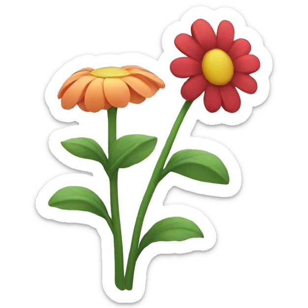 flower sticker
