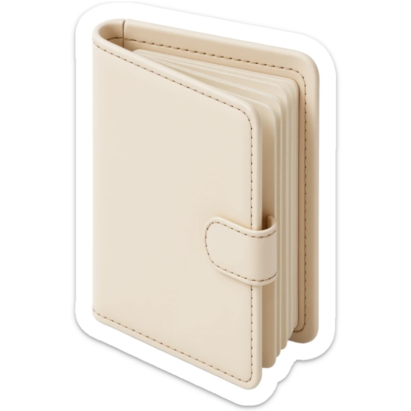 ivory passport cover sticker