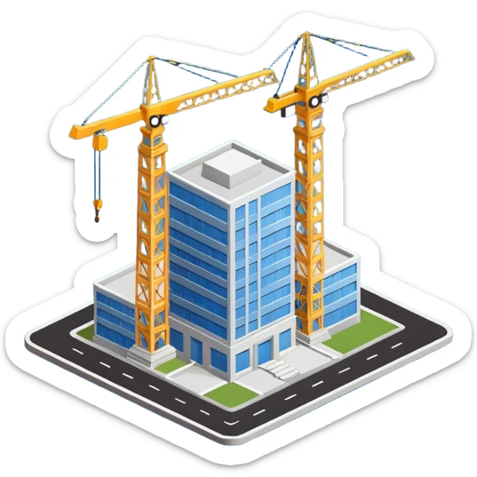 Design build construction sticker