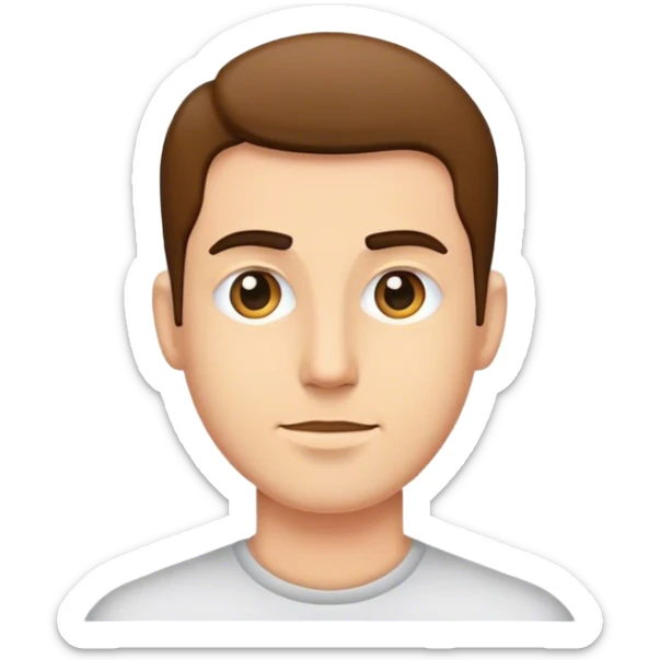 Cinematic Meme-Worthy Grumpy Red/White Short Haired Chihuahua Portrait Emoji, Head held high but eyes filled with dramatic disappointment, smooth red and white fur with a striking pattern, deeply furrowed brow forming an unmistakable scowl, floppy ears slightly angled back in disapproval, piercing dark eyes glaring with pure exasperation, Simplified yet hilariously over-exaggerated features, highly detailed, glowing with an aura of supreme annoyance, high shine, exhausted yet judgmental, stylized with an almost regal pettiness, bright but brooding, soft glowing outline, capturing the essence of a pup that has seen it all and is thoroughly unimpressed, so meme-worthy it feels like it could instantly become the next viral sensation of grumpiness! sticker