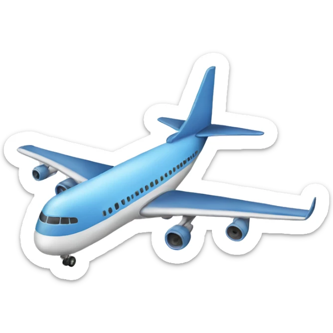 airplane sticker
