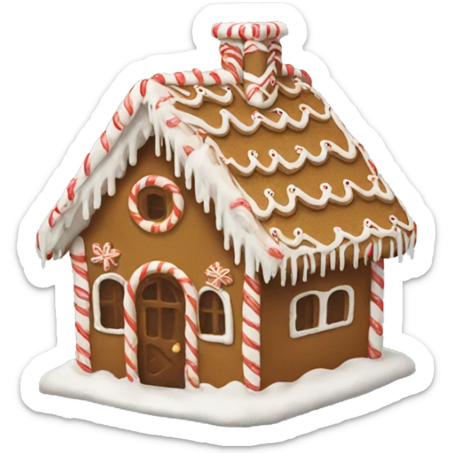 Gingerbread House  sticker