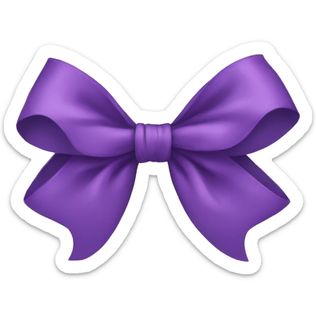 Coquette bow sticker