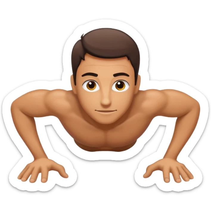 Pushup sticker