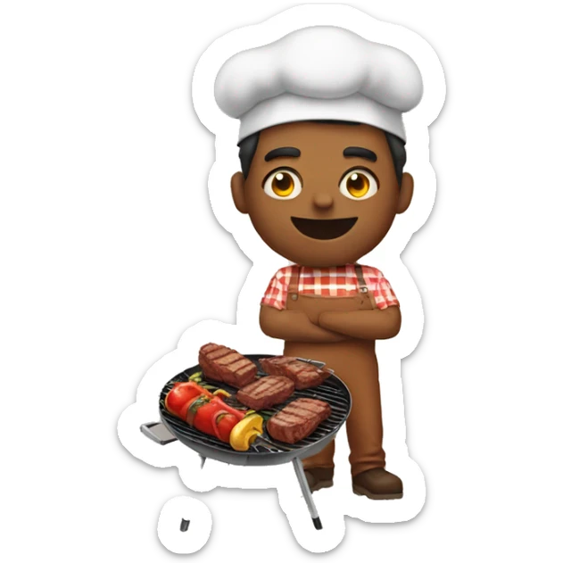 Bbq sticker