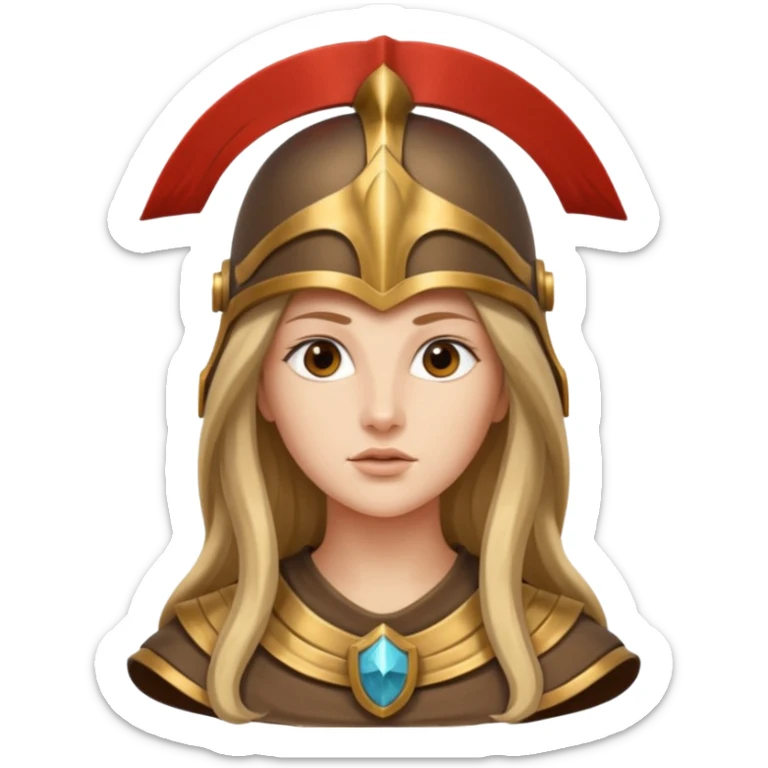 Athena is the Greek goddess, one of the most important deities in Greek mythology, the daughter of Zeus, associated with: Strategic warfare Wisdom and intellect Craft, engineering, building, navigation Justice and good governance Protection of cities embodys rational, disciplined intelligence sticker