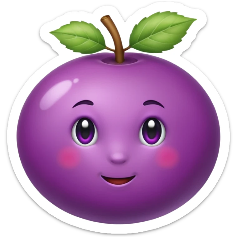 A Purple Berry sticker