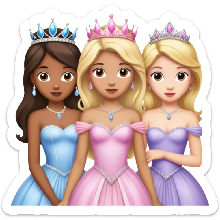 Princesas sticker