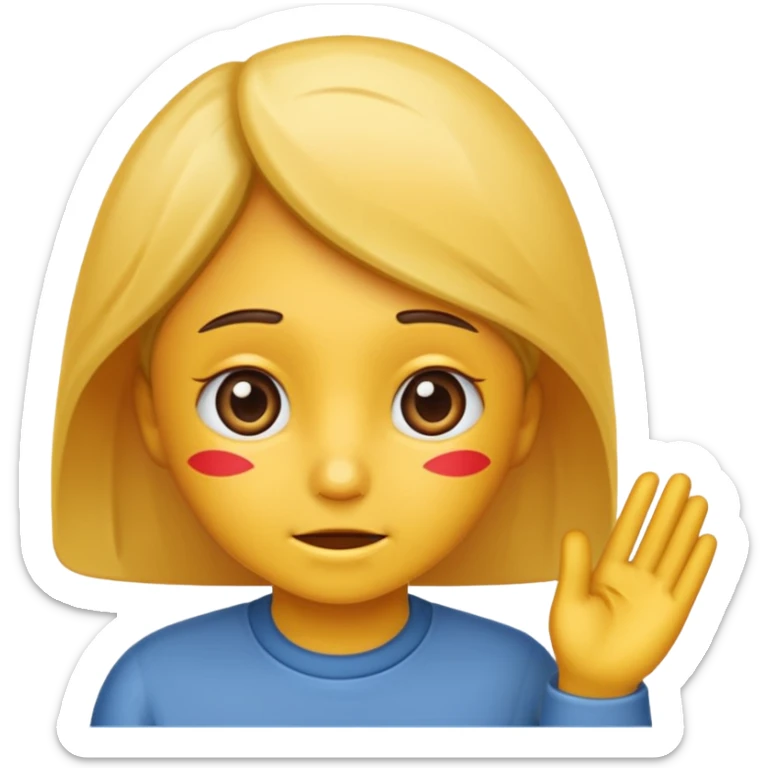 naked girl with a very massive butt letting out a fart sticker