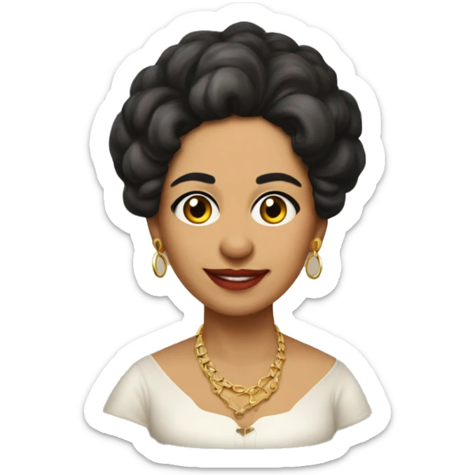 Lola Rodríguez de Tió was the first Puerto Rican-born woman poet to establish herself a reputation as a great poet throughout all of Latin America sticker