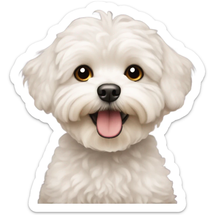 maltipoo sticker