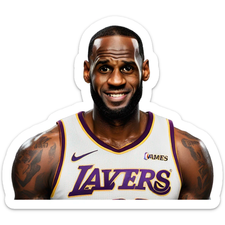 LeBron James  sticker