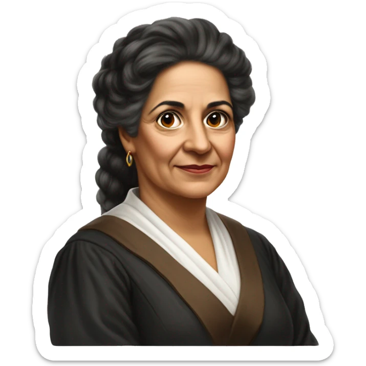 Julia Constancia de Burgos García was a Puerto Rican poet. As an advocate of Puerto Rican independence, she served as Secretary General of the Daughters of Freedom, the women's branch of the Puerto Rican Nationalist Party.  sticker
