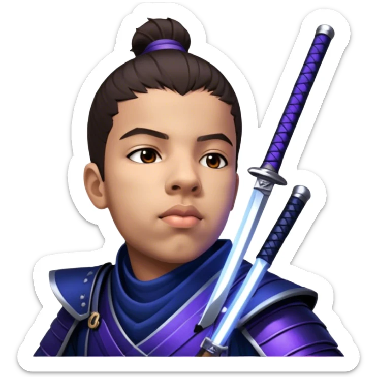 Mystic Samurai sticker