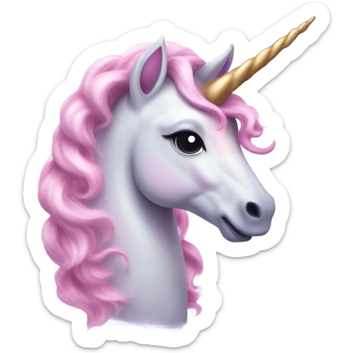 Unicorn pink sticker
