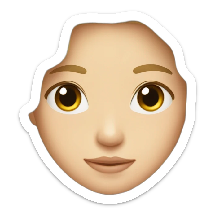 blonde wavy hair girl and her japanese tan boyfriend sticker