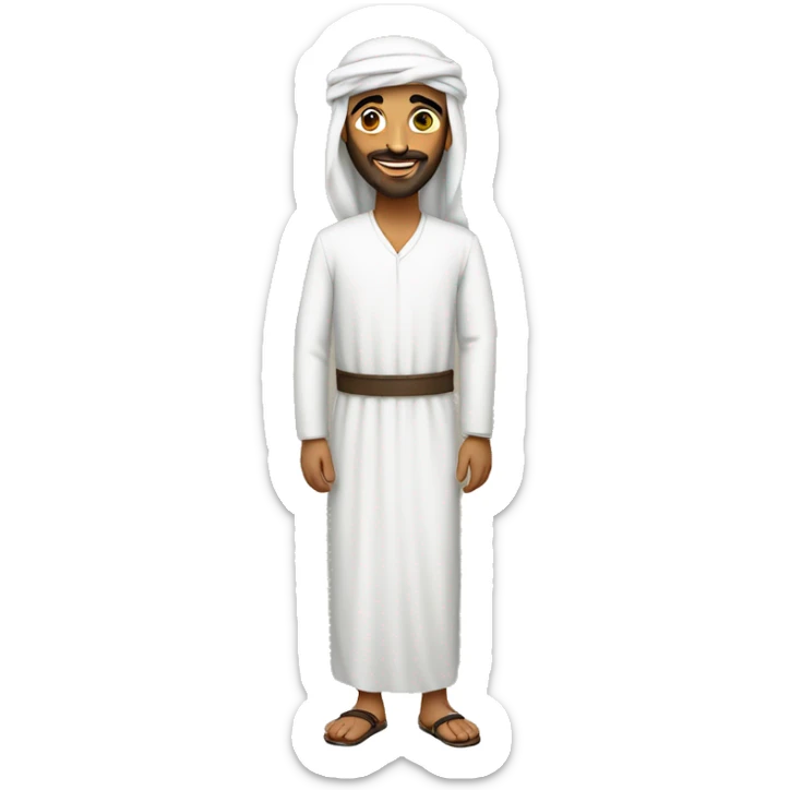 arab full-length sticker
