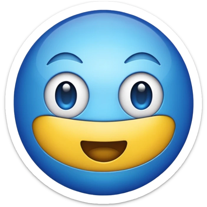 I want emojis for NASDAQ future something blue I say and fancy looking NQ1 as emoji? sticker