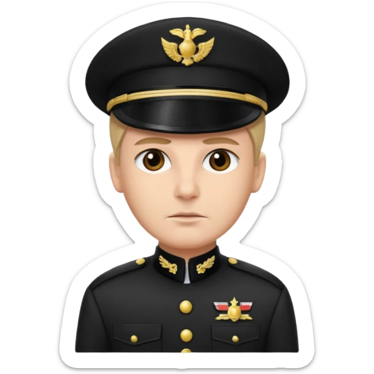 An emoji for discord of an Imperial Officer from star wars sticker