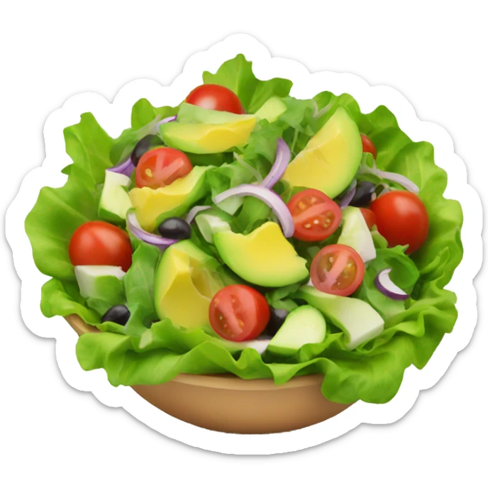 Salad sticker