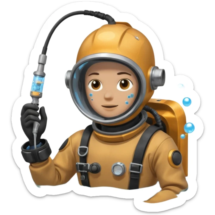 Eso mismo pero hazlo soldando con electrodos algo bajo agua. sticker