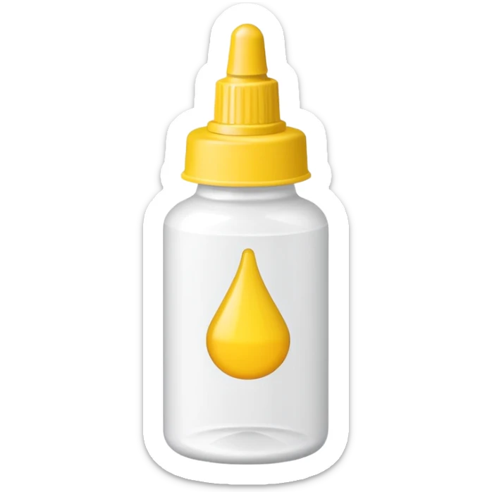 can you give me a glue bottle emoji so i can copy and paste it so its a size of a normal real emoji so i can use it sticker