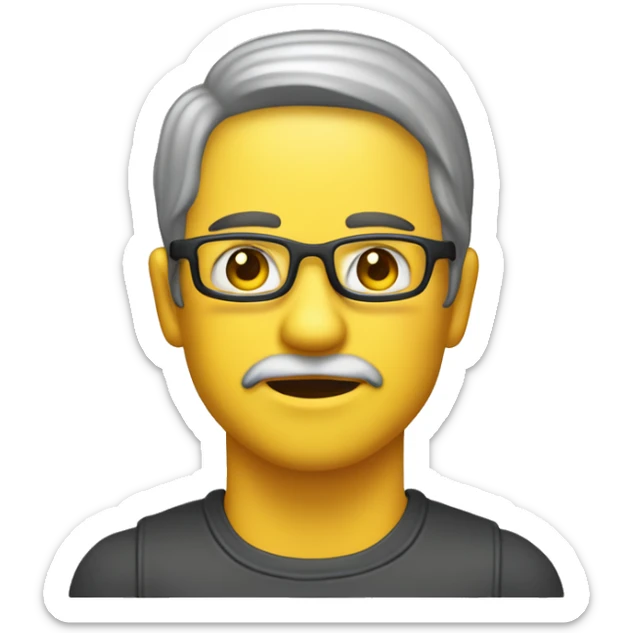 gaya 16-bit dari emoji wajah tersenyum kuning dengan mata berkedip dan lidah terjulur. sticker