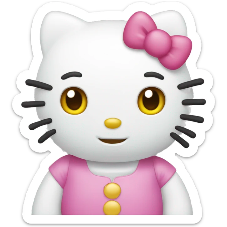 hello kitty  sticker