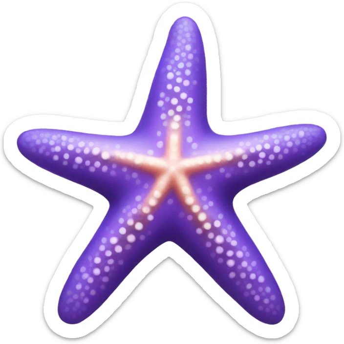 Starfish sticker