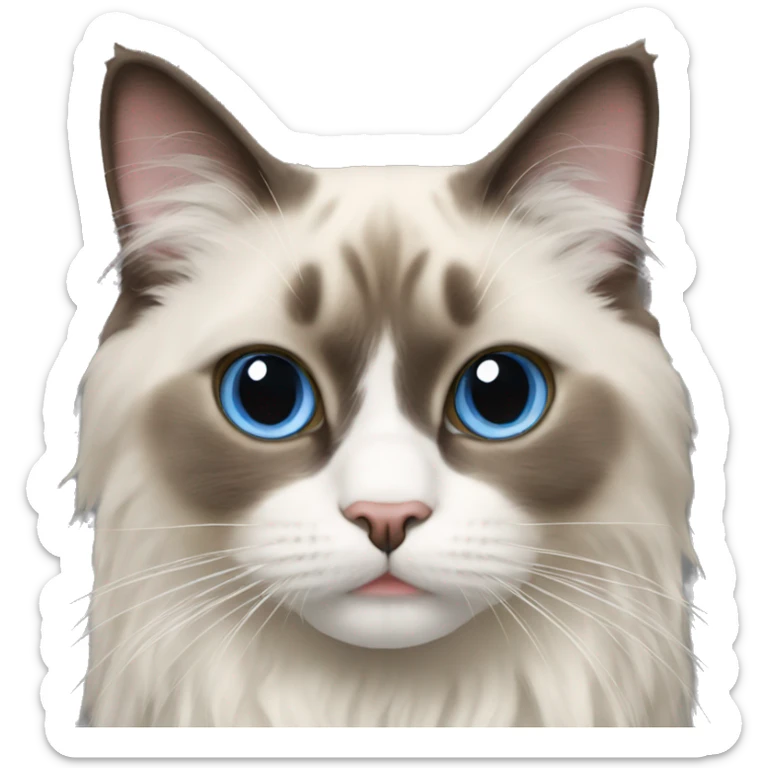 ragdoll cat sticker