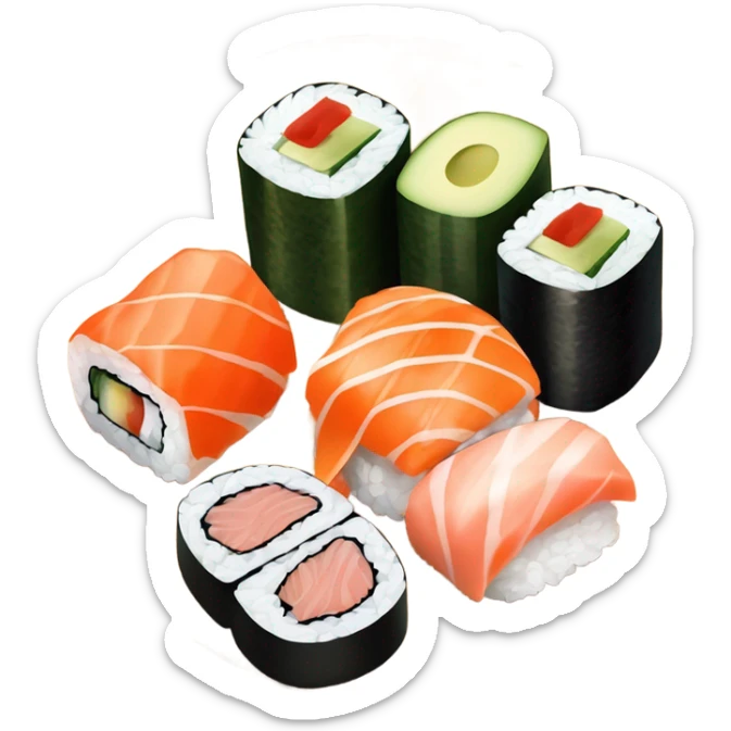 Sushi sticker