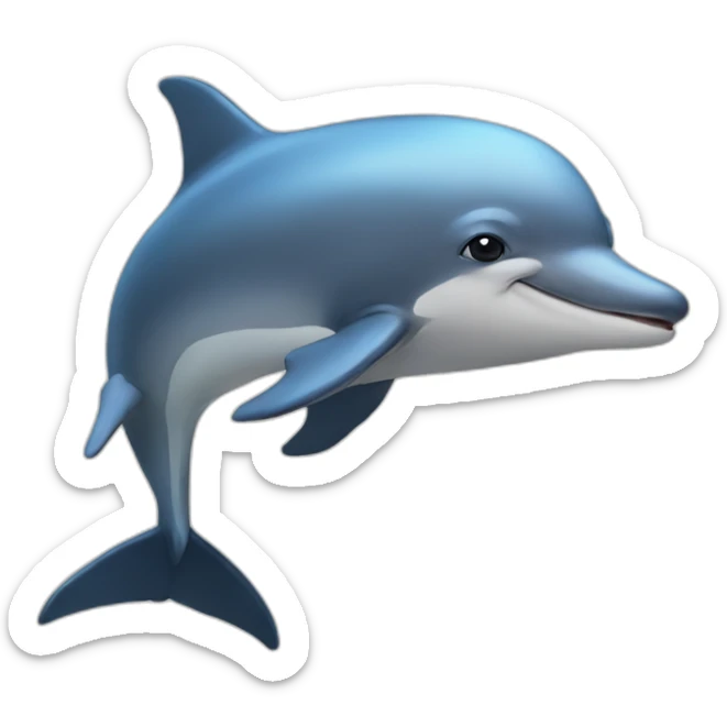 delfin sticker