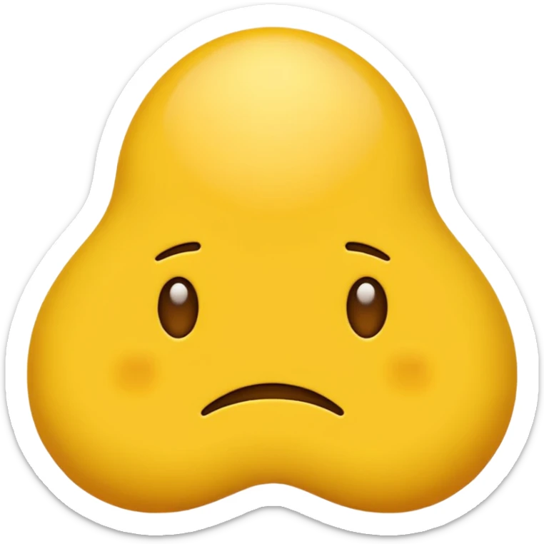 Quiero me crees un emoji de la hormona del cortisol en un nivel saludable sticker