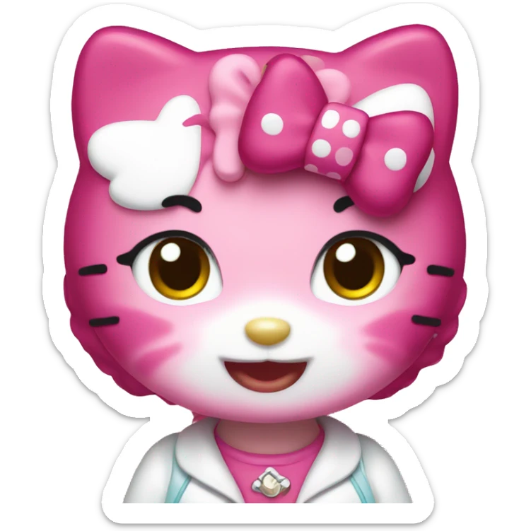 Hello-kitty hello-kitty sticker