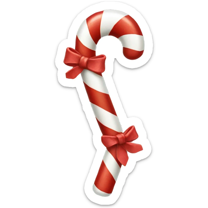 candy cane sticker