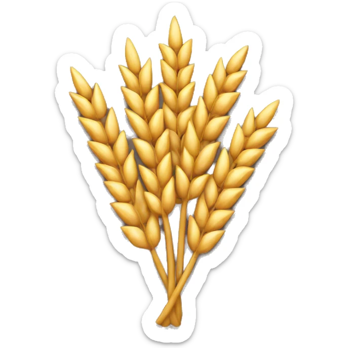 Wheat sticker