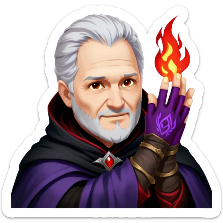 Shadow Sorcerer sticker