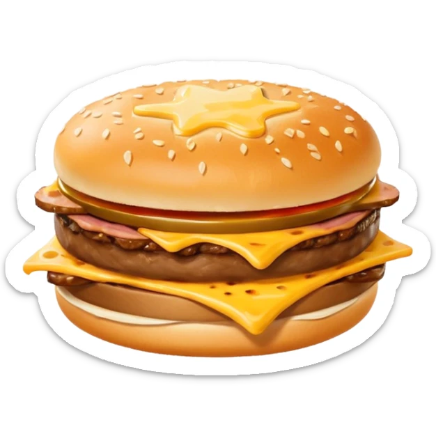 Panino McDonald's sticker
