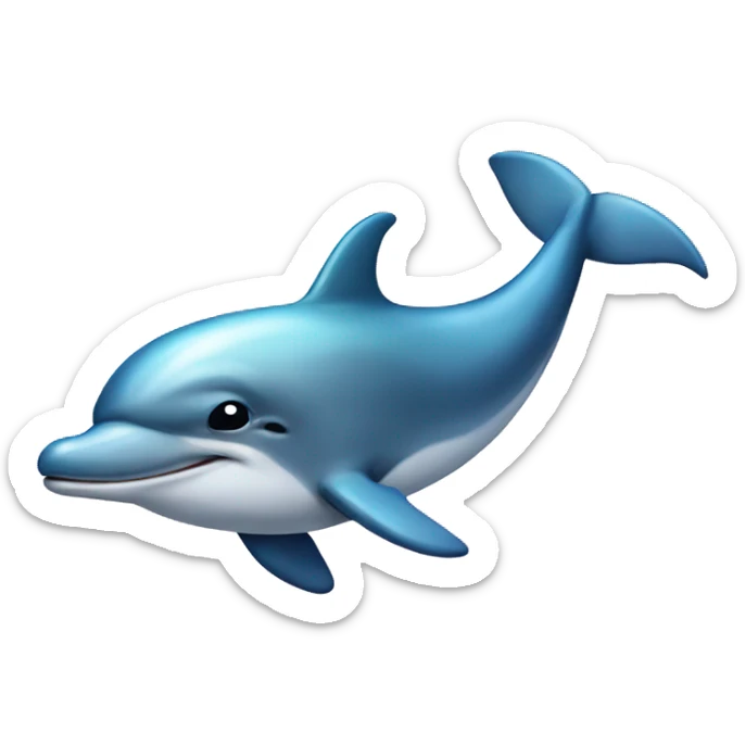 dolphin sticker