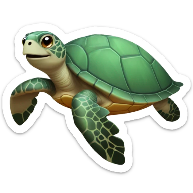 Sea turtle  sticker