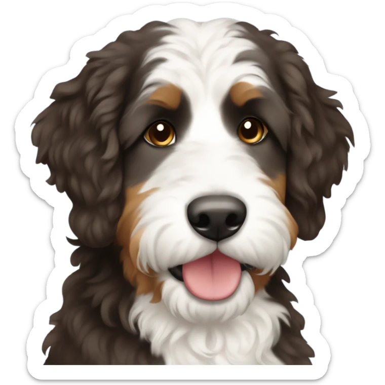 Bernedoodle sticker