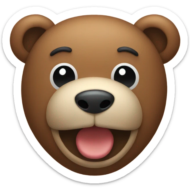 Teddy sticker
