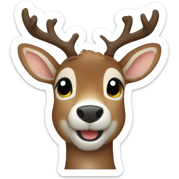 reindeer sticker
