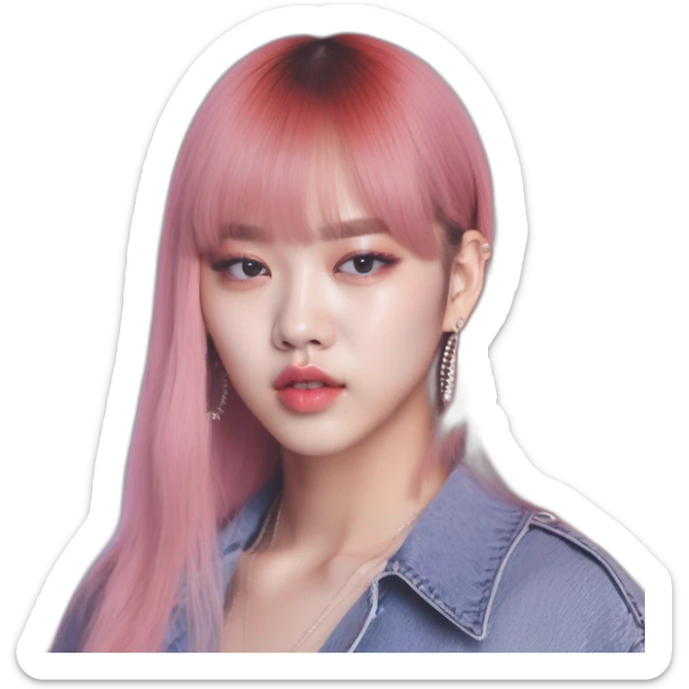 LaLisa-blackpink-cute-girl-kpopstar-fleshy-face- sticker